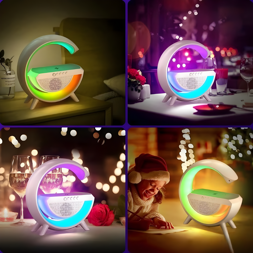Smart Musikreaktiv LED Opladningslampe