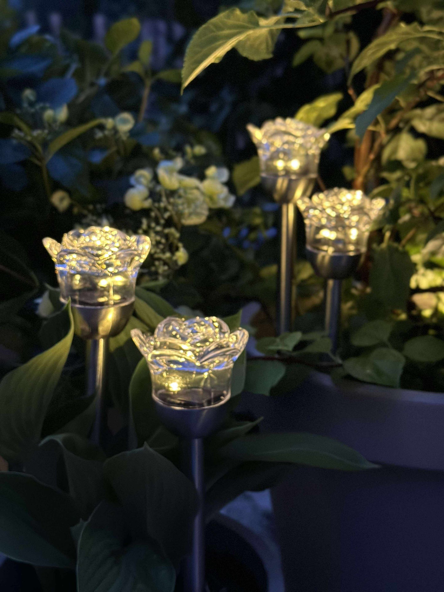 Solcelleblomstfakkel