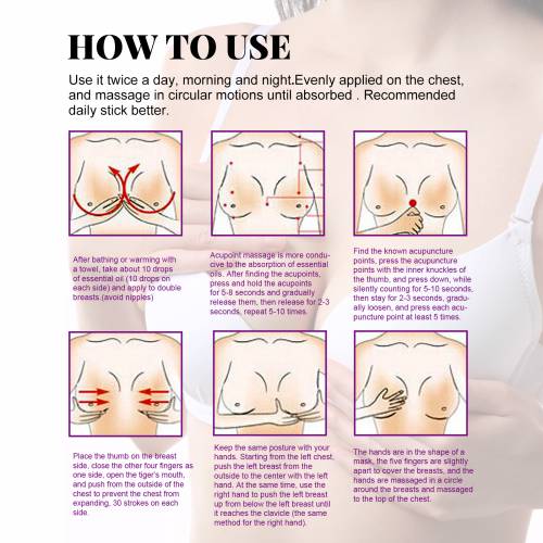 Natlys bryst-massageolie