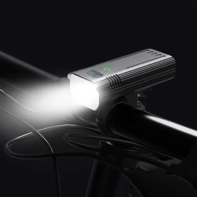 nordivo | LED-cykellygte på 5000 lumen til sikkerhed om natten