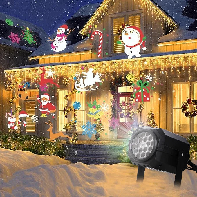 Ledsen™ ChristmasProjector: Dejlig Magisk Jul Projektor Dekoration Lys
