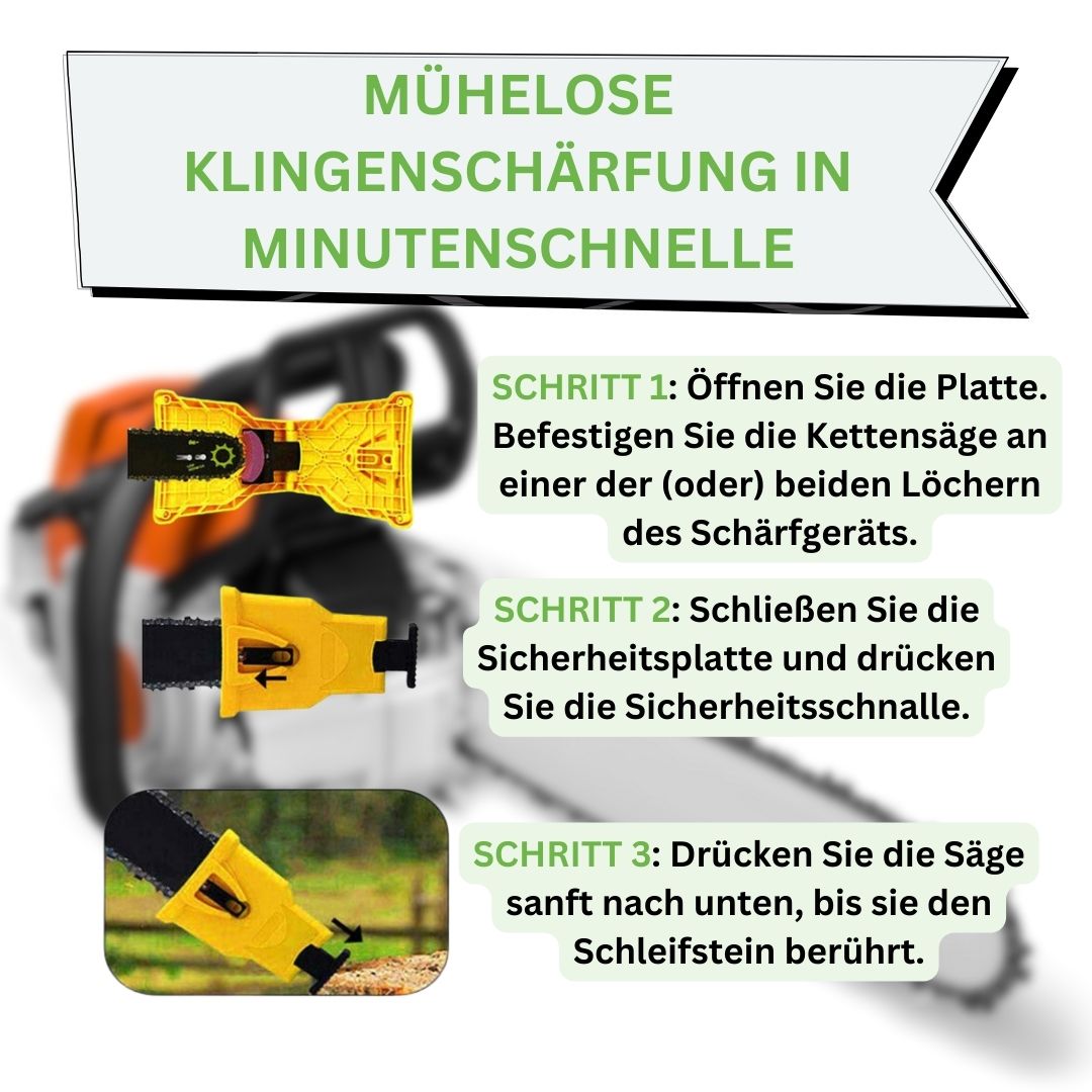 UltraSaw – Hurtig, professionel kædesliber til alle motorsave