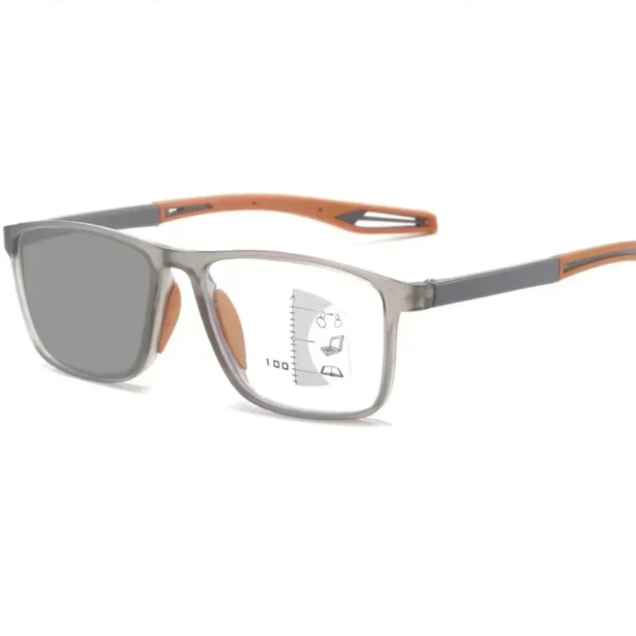 Fototropisk Læsebrille + Beskyttelsesbrille