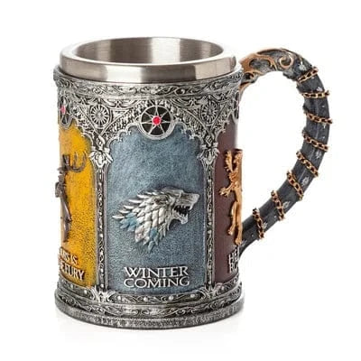 Familiekrus med fantasy-inspireret motiv