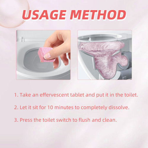 Toilet brusende rensetabs
