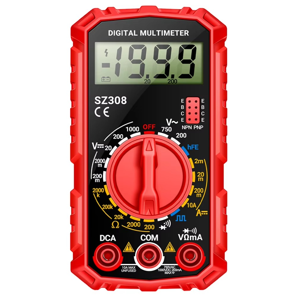 Elektrisk testkit med digitalt multimeter