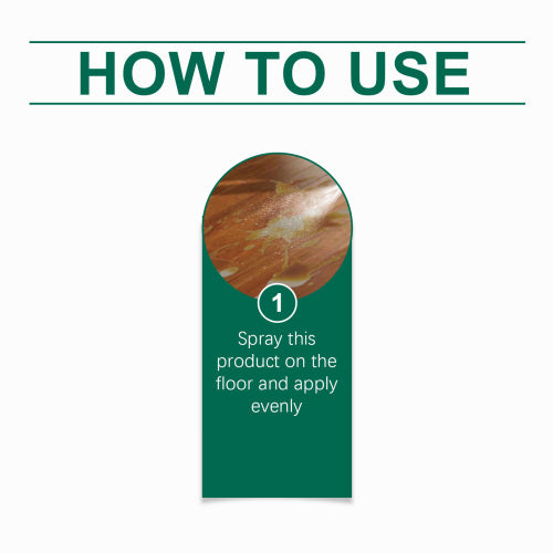 Skridsikker gulvrensespray