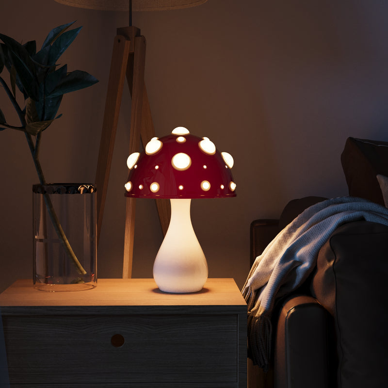 Elegant og unik bordlampe
