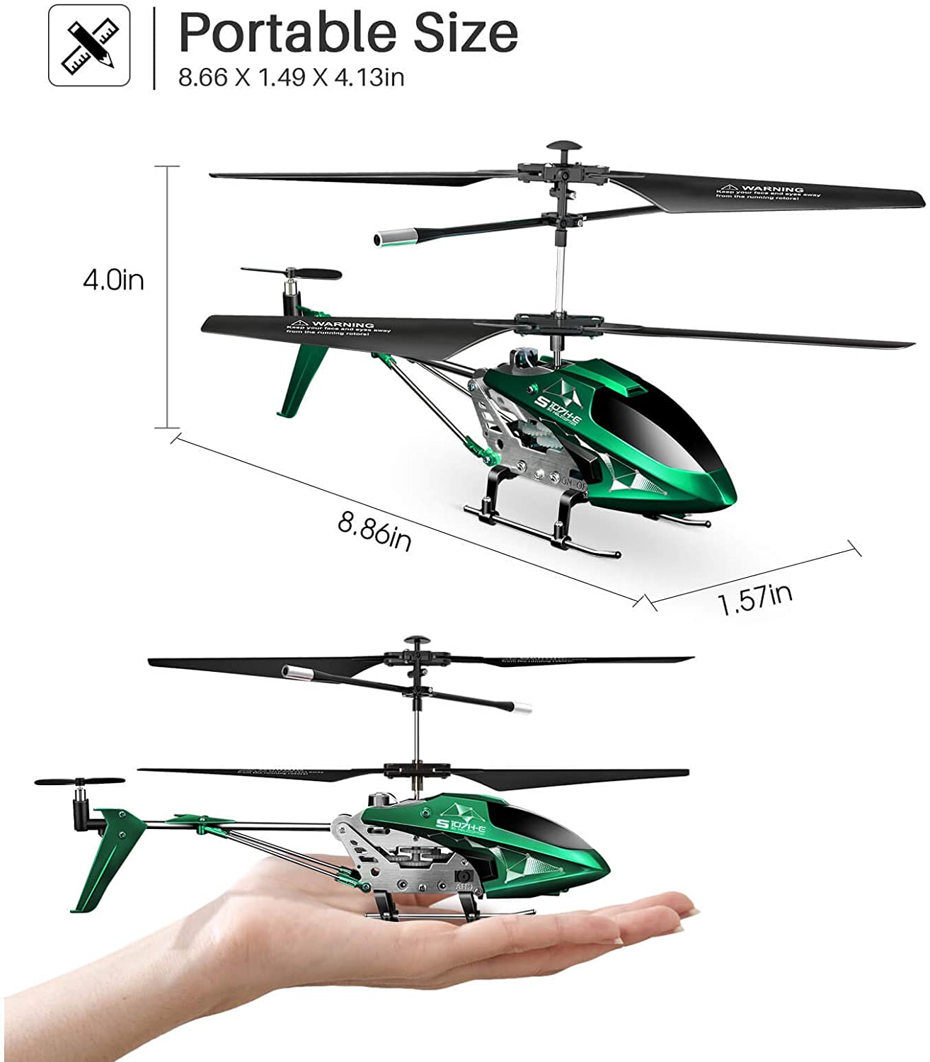 S107H Fjernbetjening Helikopter
