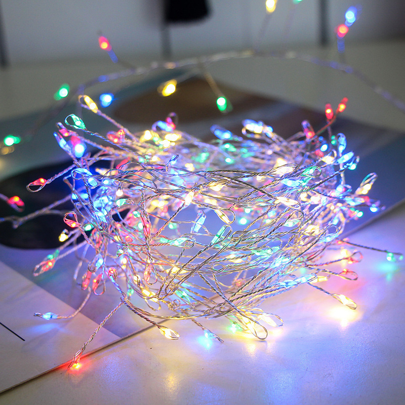 Ledsen™ FairyLights: Strålende Fyrværkeri Tråd LED Streng Fe Lys
