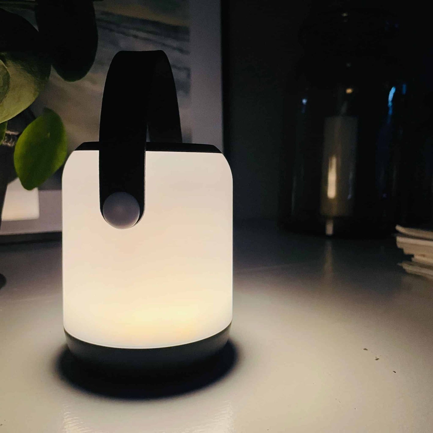 Touch-styret LED lanterne