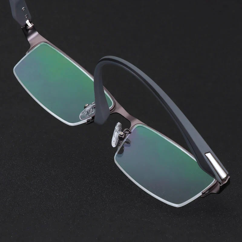 Læsebrille med progressive og fototropiske linser