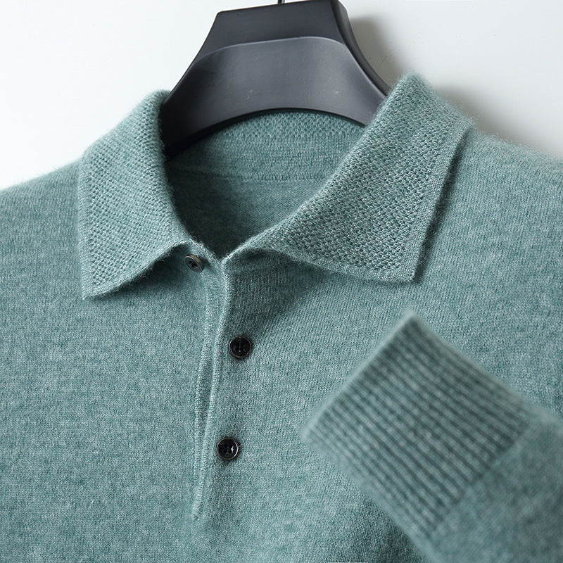 Herre Polo Skjorte – 100% Blød Kashmir