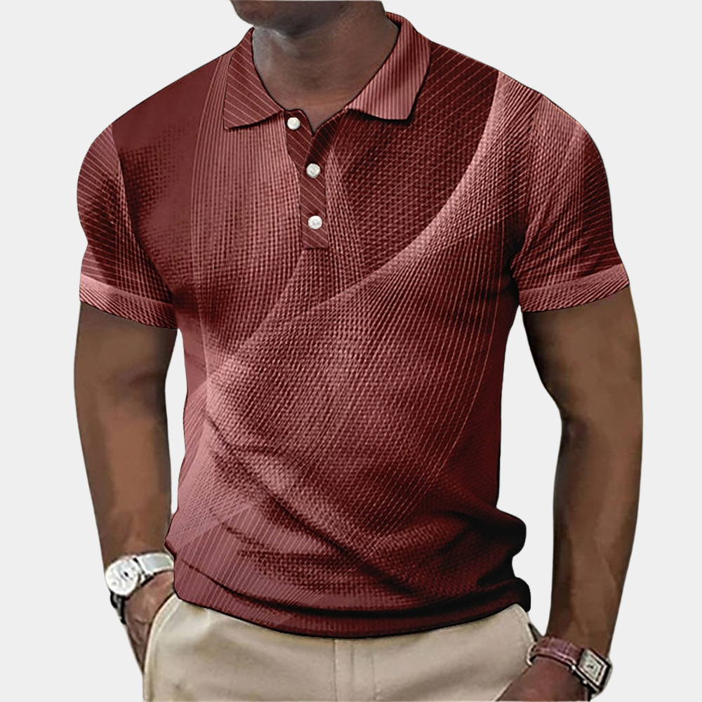 Klassisk Poloshirt med Moderne Snit