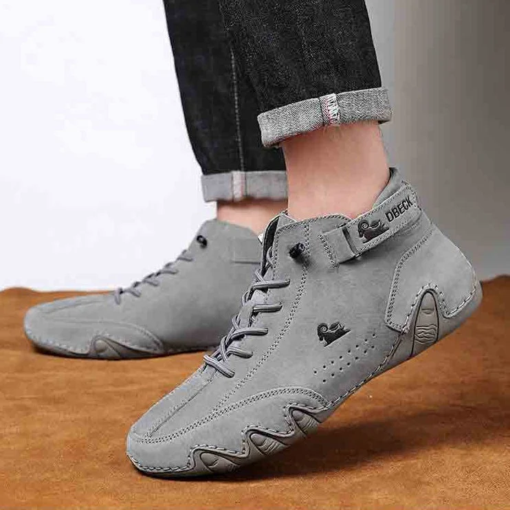 Handgefertigte italienische High-Top-Sneaker