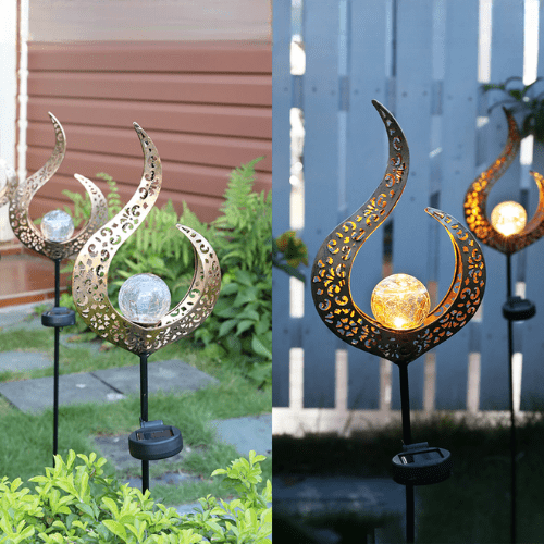 Udendørslampe – Elegant Solcelledrevet Oplysning