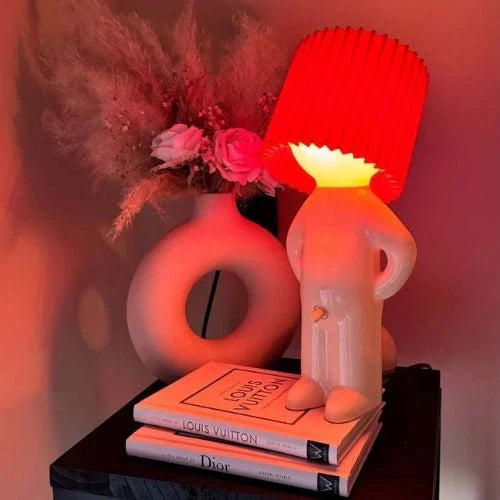 Ledsen™ BoyLamp: Charmerende Lille Dekorativ LED Dreng Lampe