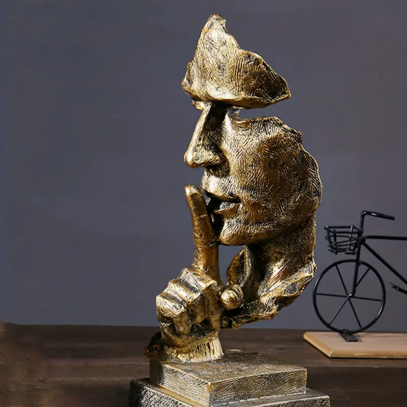 Retro & Kreativ Stille Mand Statue