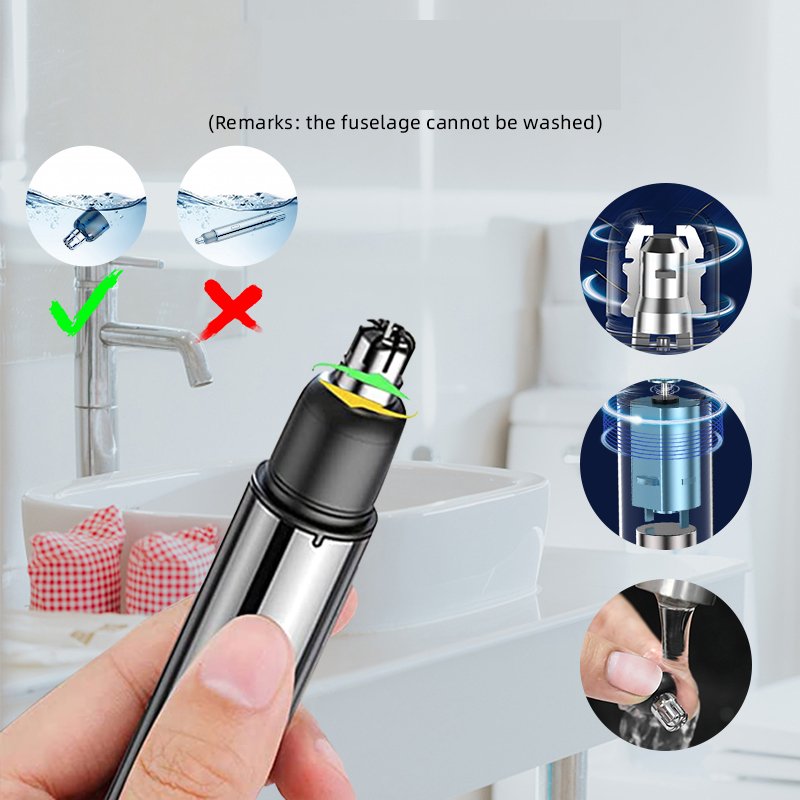 LED Hårtrimmer og Smart Præcisionskontrol