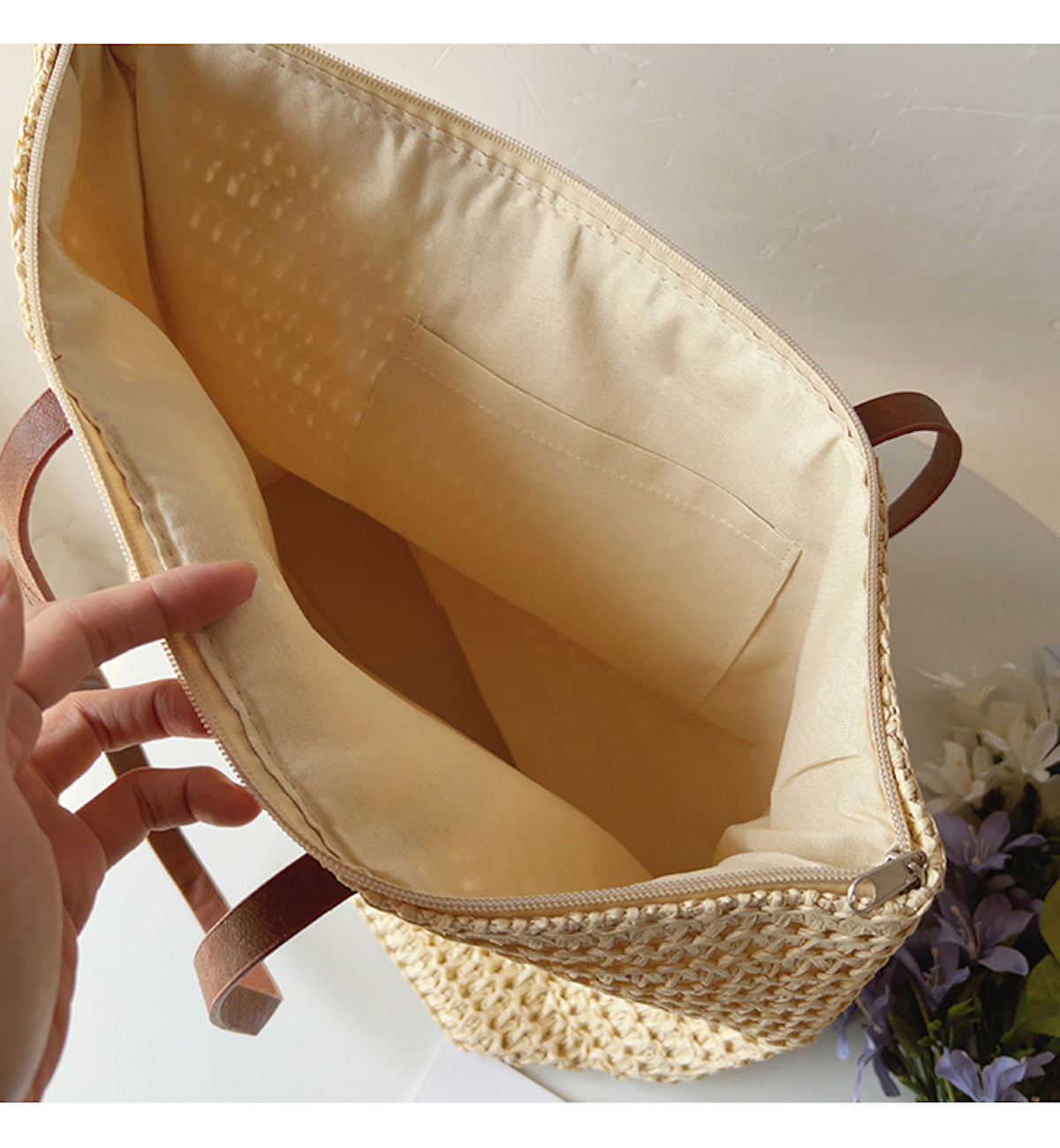Elegant Flet Taske