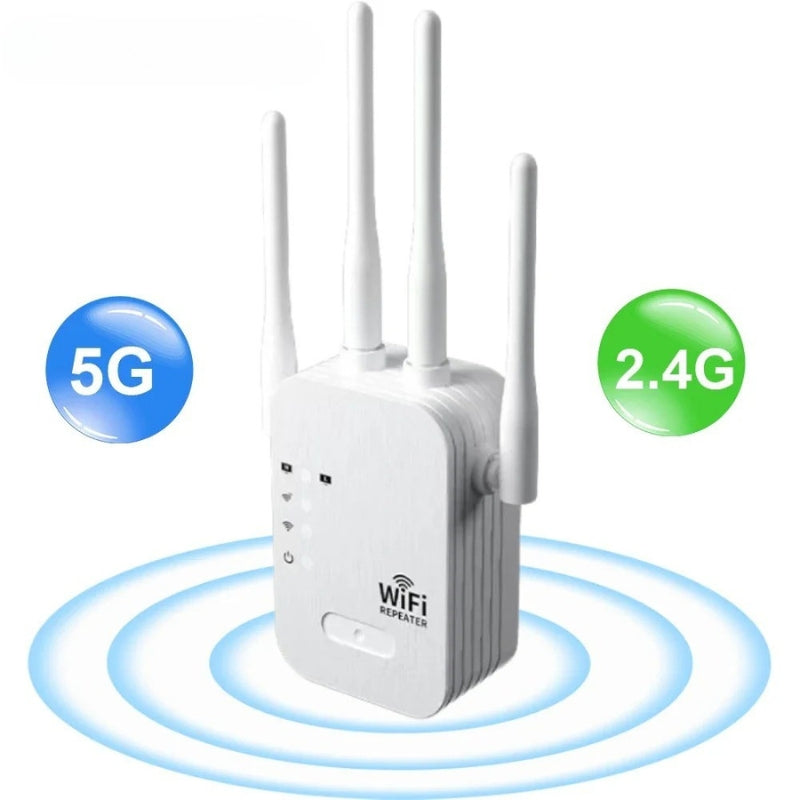 WiFi Repeater – Stabil Dækning til Hele Hjemmet