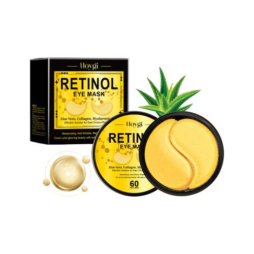 Retinol og aloe vera øjenpads