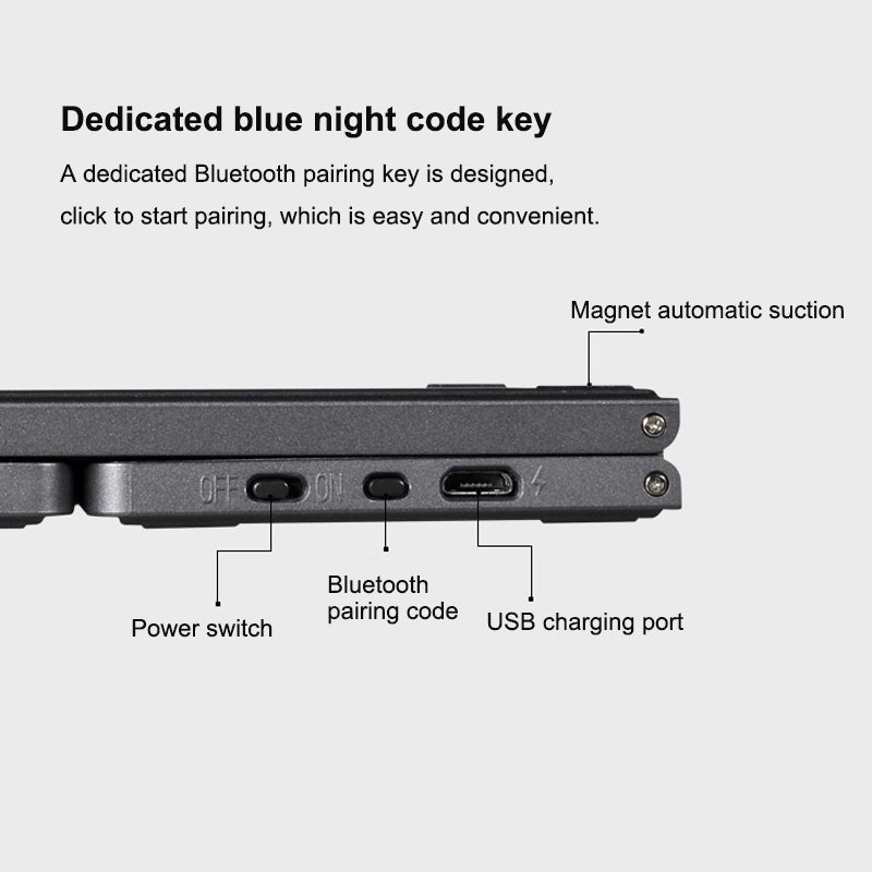 Det ultimative foldbare Bluetooth-tastatur