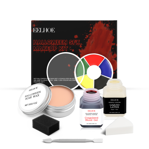 Halloween makeup-palettesæt