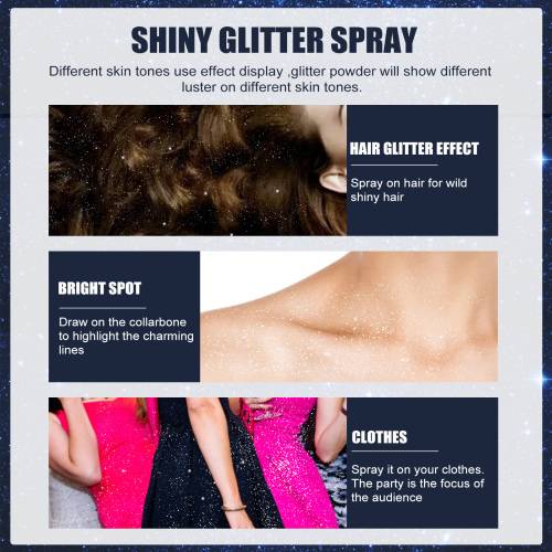 Fest glitterspray