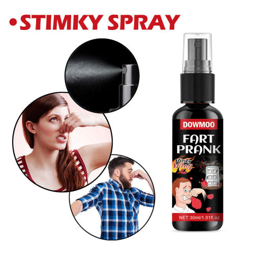 Spøg-lugtspray til farten