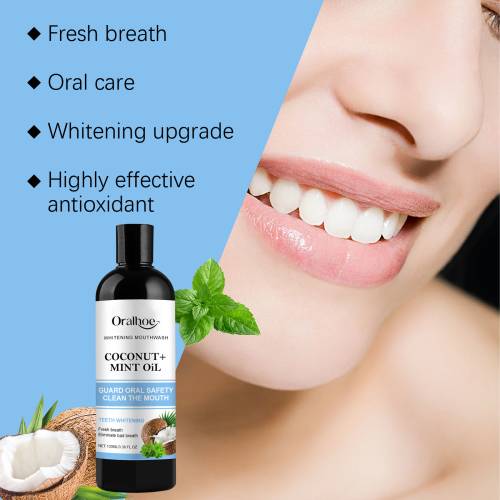Kokos mynte oil pulling mundskyl