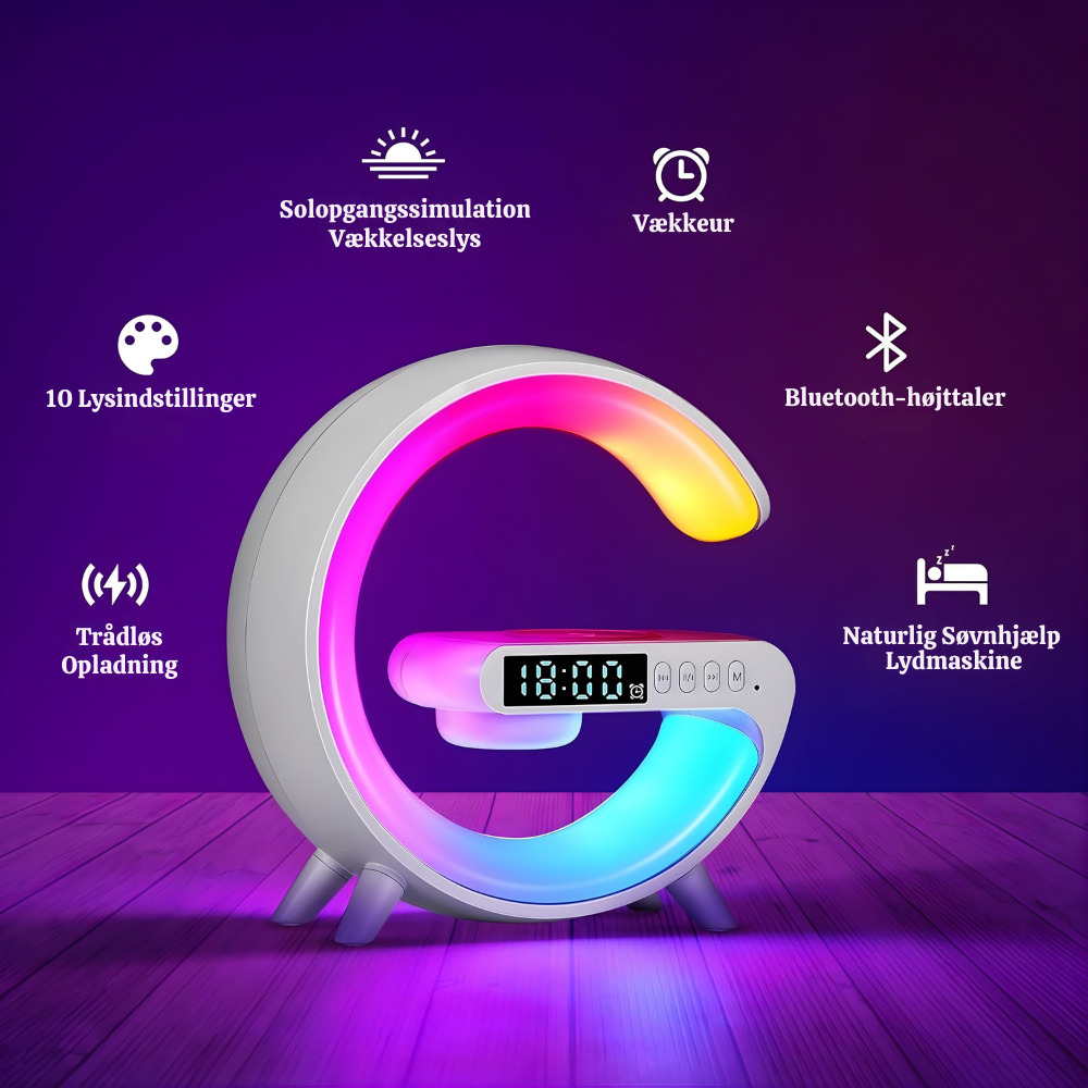 Smart Musikreaktiv LED Opladningslampe
