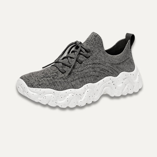 Mara åndbare slip-on gåsko med bred tåboks og 3 cm sål