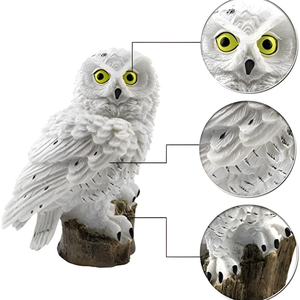 Solcelledrevet Haveuglelampe