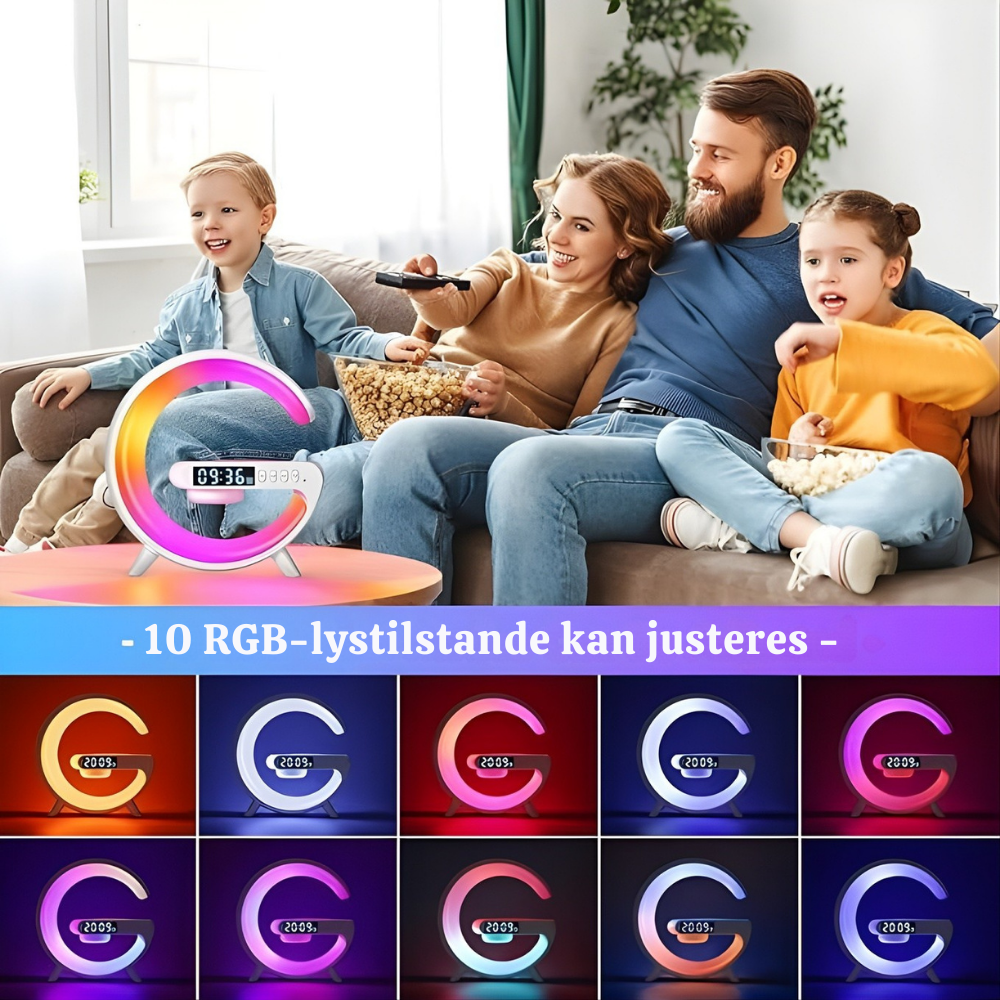 Smart Musikreaktiv LED Opladningslampe