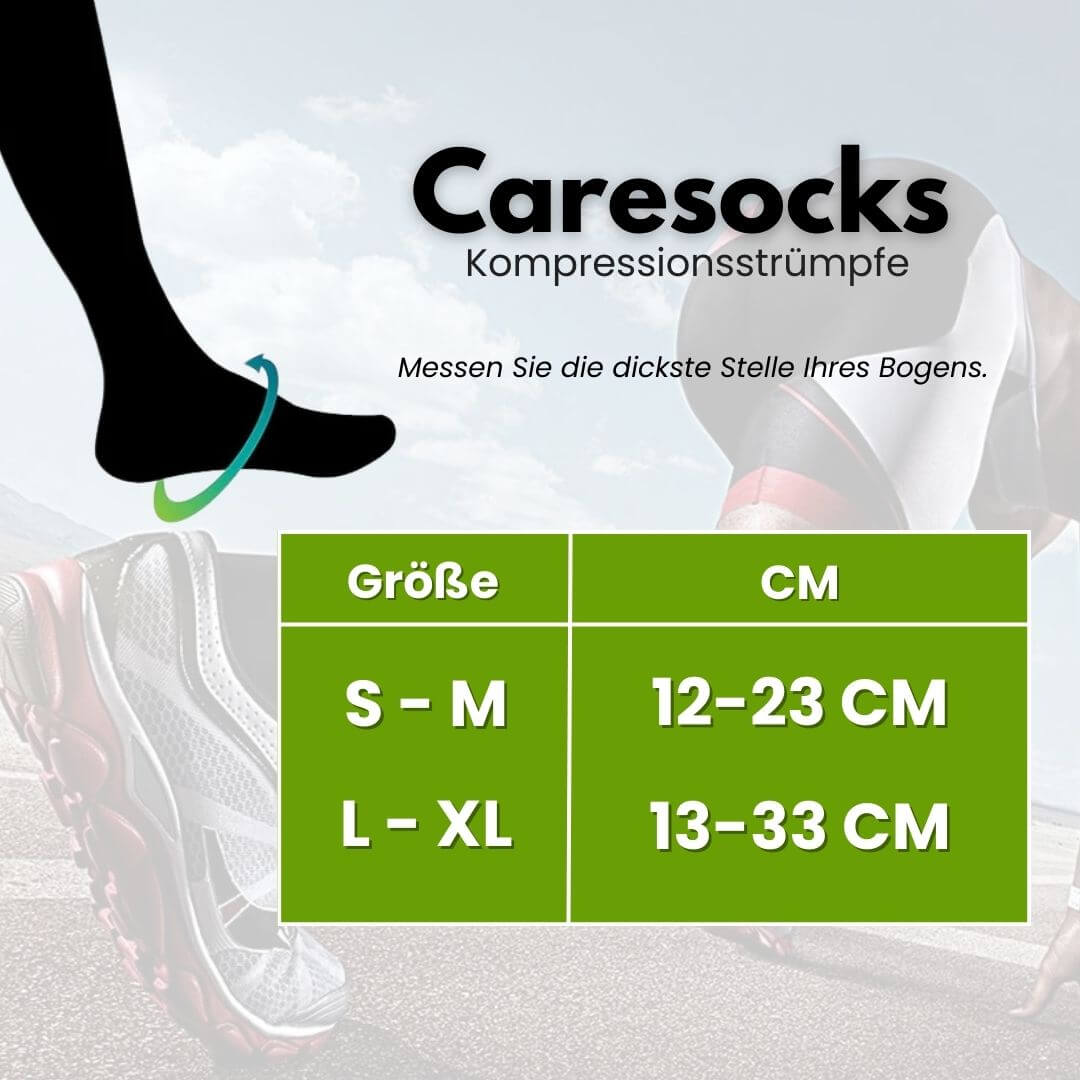Caresocks – Kompressionsstrømper mod åreknuder og tunge ben