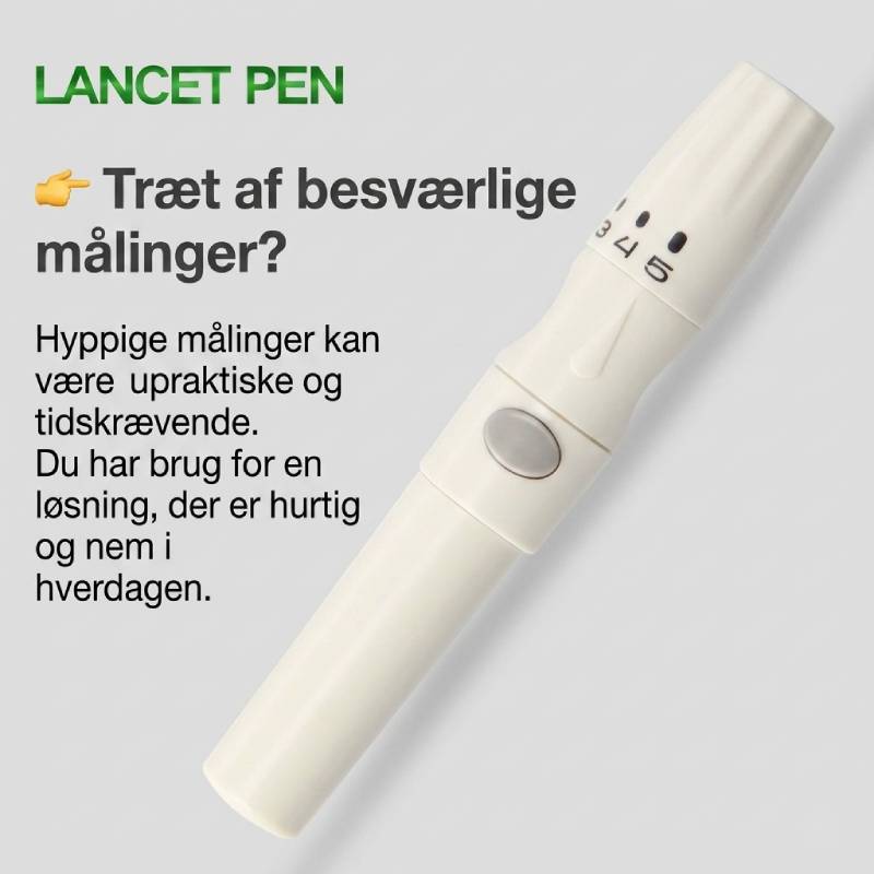 Sundhedsmåler Sæt – Pulsoximeter (SpO₂ & Puls) + Blodsukkermåler DS-6