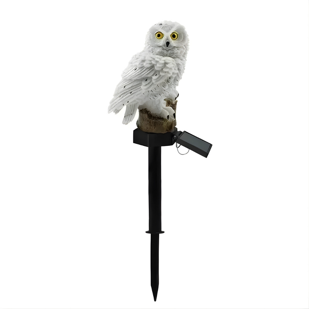 Solcelledrevet Haveuglelampe