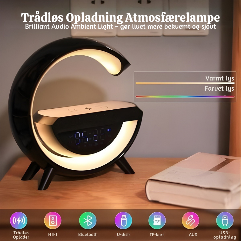 Smart Musikreaktiv LED Opladningslampe