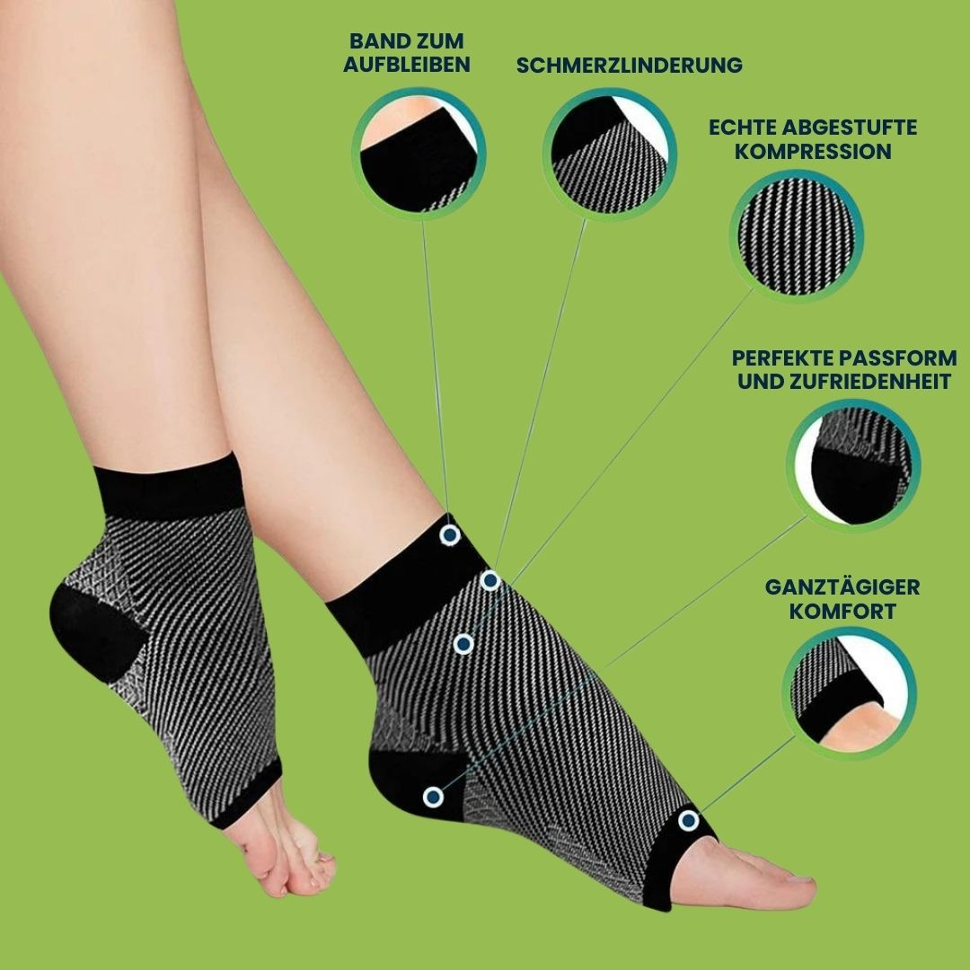 Lifesocken – Strømper med gradueret kompression til blodcirkulationen