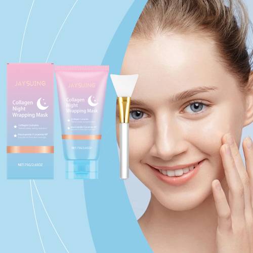Kollagen peel-off natmaske med niacinamid og ceramid