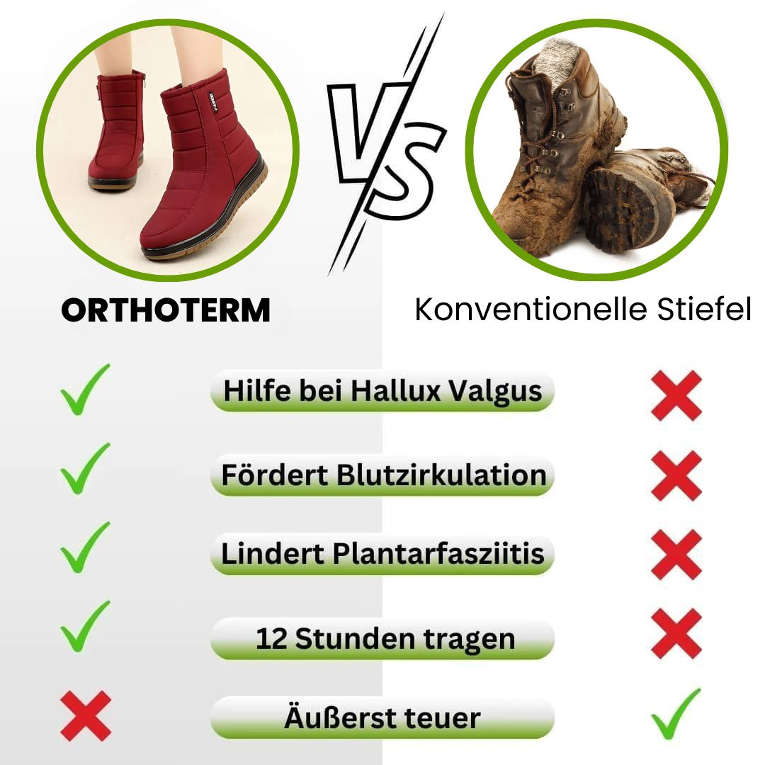 OrthoTerm – Vandtætte og isolerede ortopædiske vinterstøvler