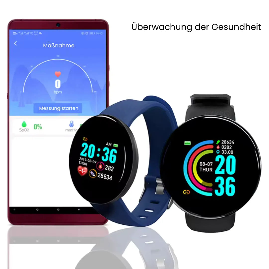 HealthFit – Smartwatch til sundhed og fitness – Model 2025
