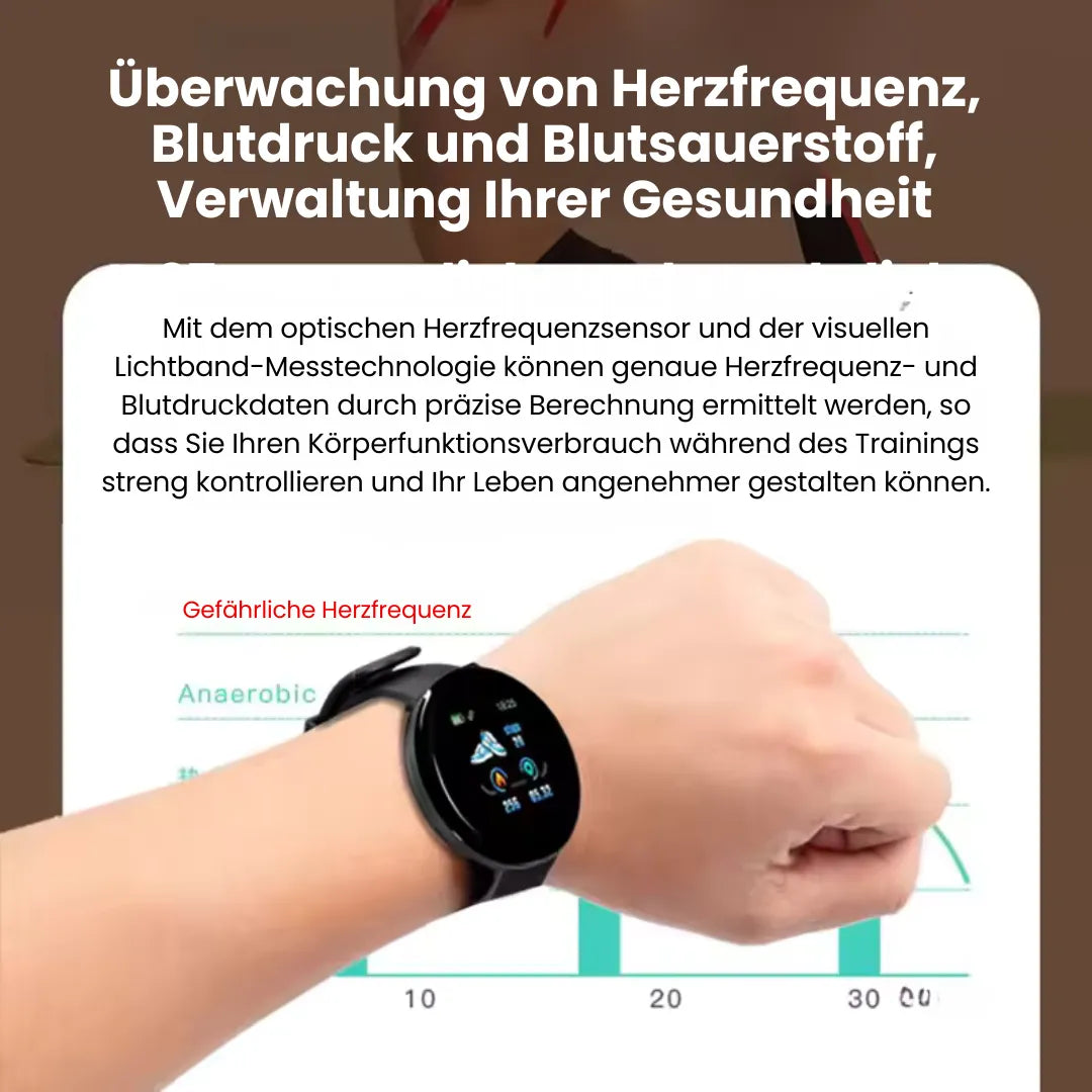 HealthFit – Smartwatch til sundhed og fitness – Model 2025