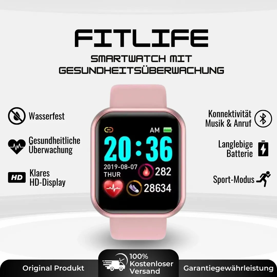 FitLife – Smartwatch til sundheds- og træningsovervågning – Nyhed 2025