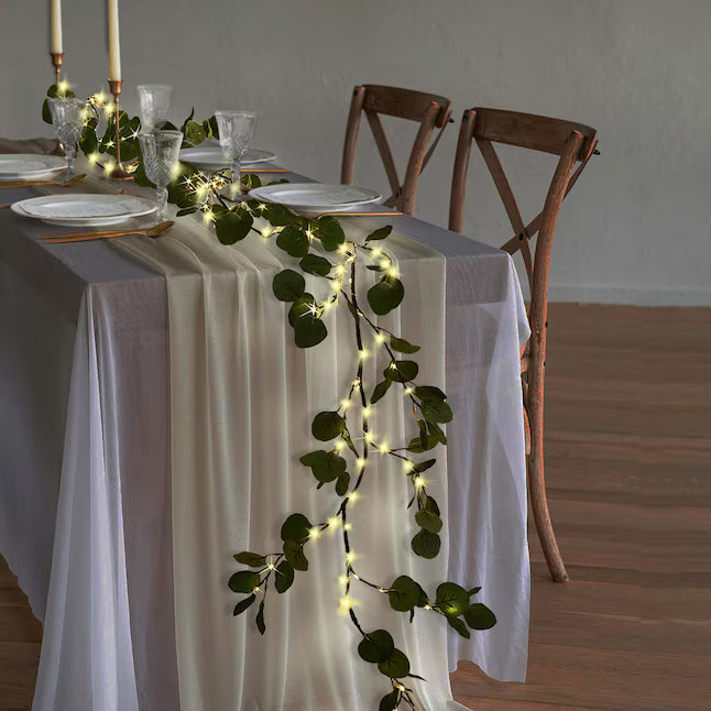 Ledsen™ LightLeaf: LED Snor Lys Bla Dekorativ Belysning