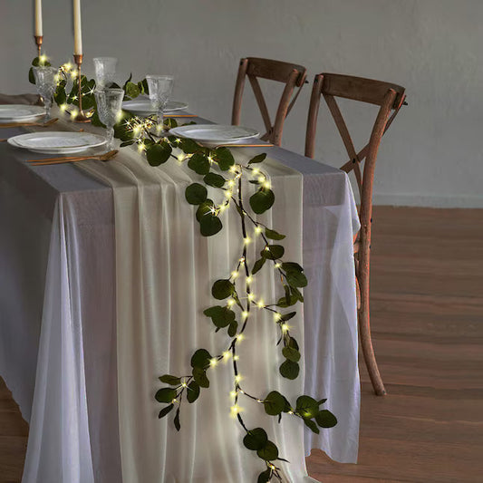 Ledsen™ LightLeaf: LED Snor Lys Bla Dekorativ Belysning