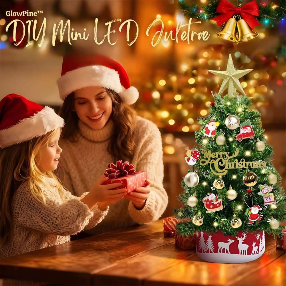 DIY Mini LED Juletræ