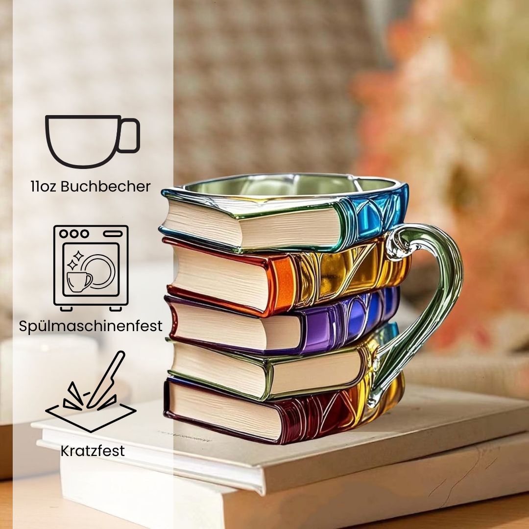 Original 3D-krus med Lector-motiv – Den perfekte gave til bogelskere