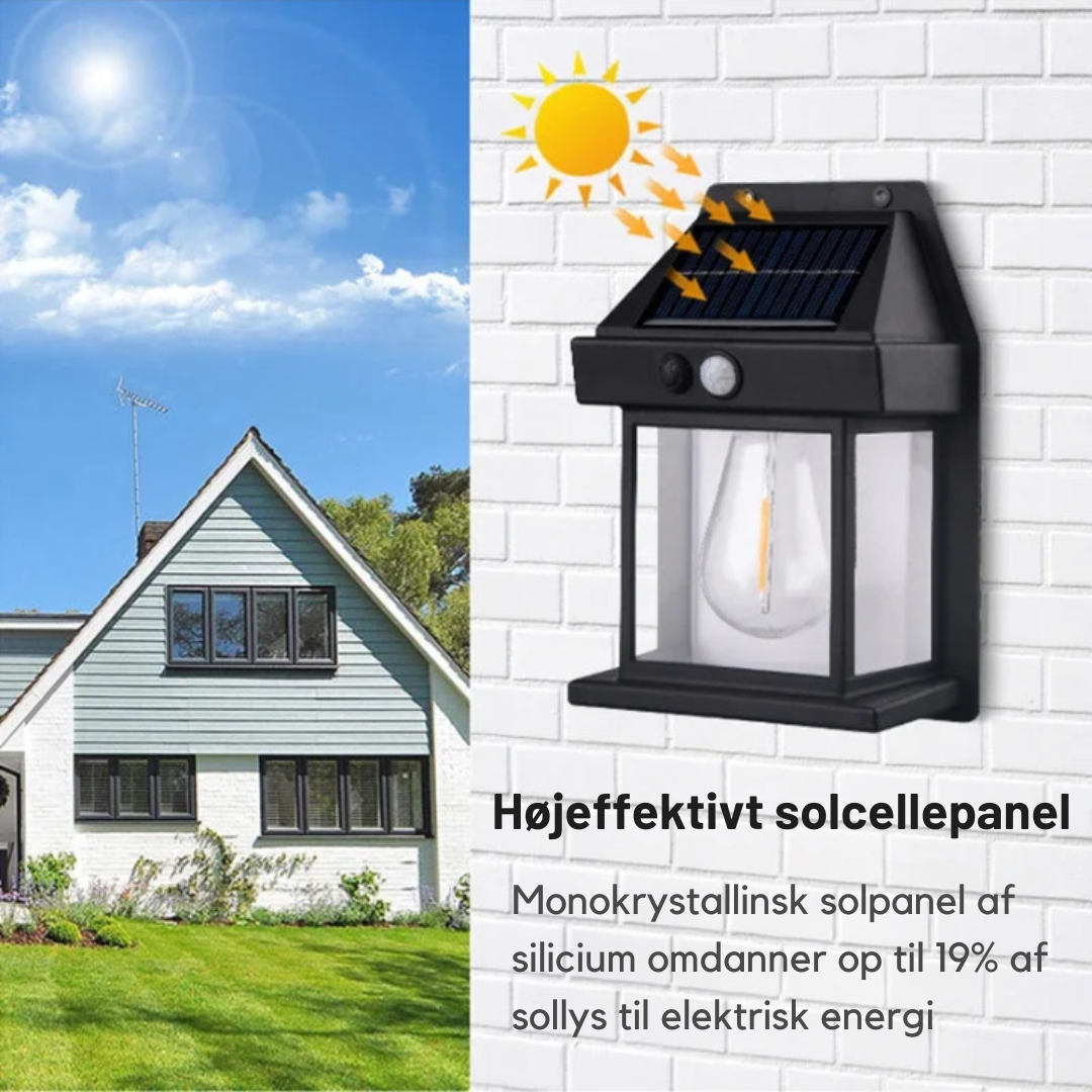 Intelligent Solar Wall Light